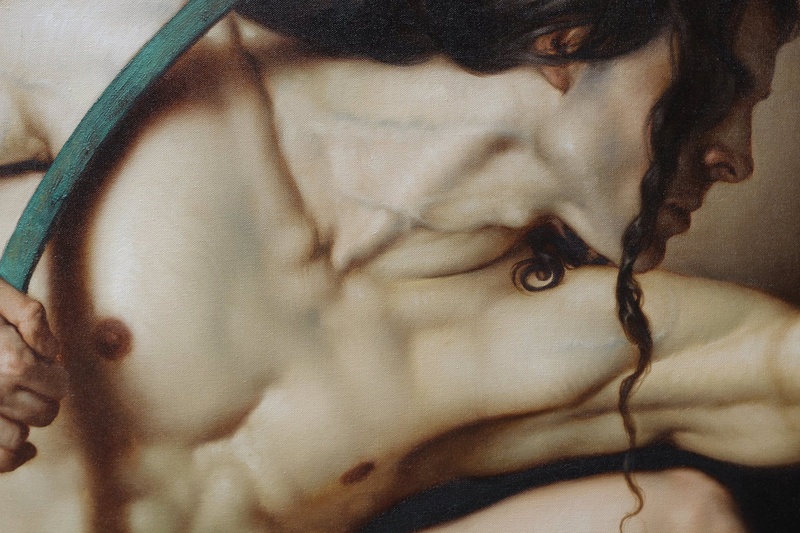 nudo - Roberto Ferri (1978), il novello Caravaggio del 21° secolo. L'artista del nudo antico. Achill10