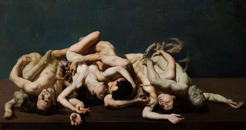 nudo - Roberto Ferri (1978), il novello Caravaggio del 21° secolo. L'artista del nudo antico. L_amor10