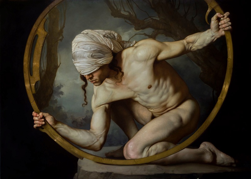 nudo - Roberto Ferri (1978), il novello Caravaggio del 21° secolo. L'artista del nudo antico. Narcis10