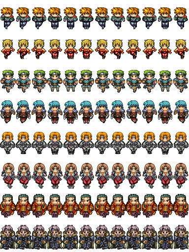 construction bibliothèque tibluedream modification et création Sprite Actor110