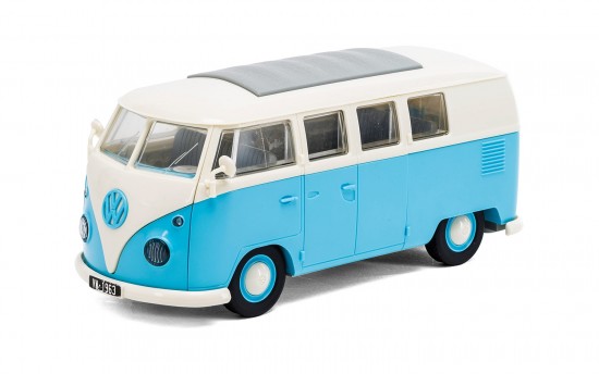 NEWS Airfix QUICK BUILD VW Camper Van blue J6024_10