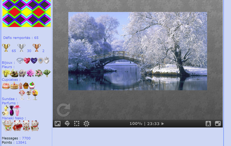 Puzzle #084 / Bridge over the frozen lake Mimo151