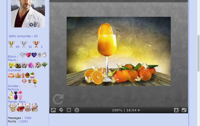 Puzzle #0140 / Mimosa / Champagne & Jus oranges Puzzle32