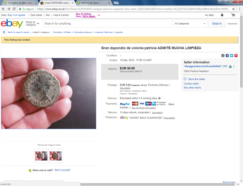 Vendedor de eBay: shopgenuinecoinsfoundinfield 112