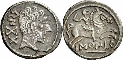 Imitaciones de denarios de Baskunes 14200310