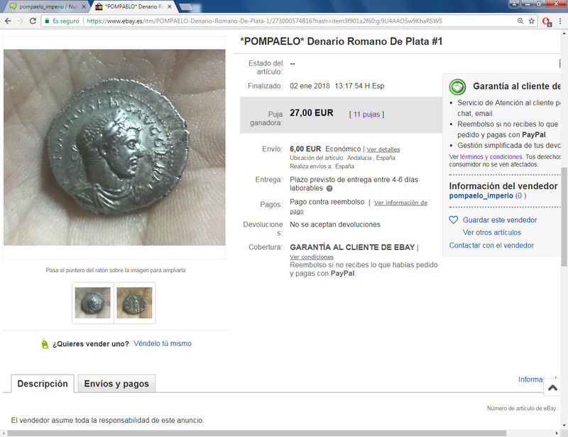 pompaelo_imperio / Nuevo perfil para vender lechugas en eBay Denari11