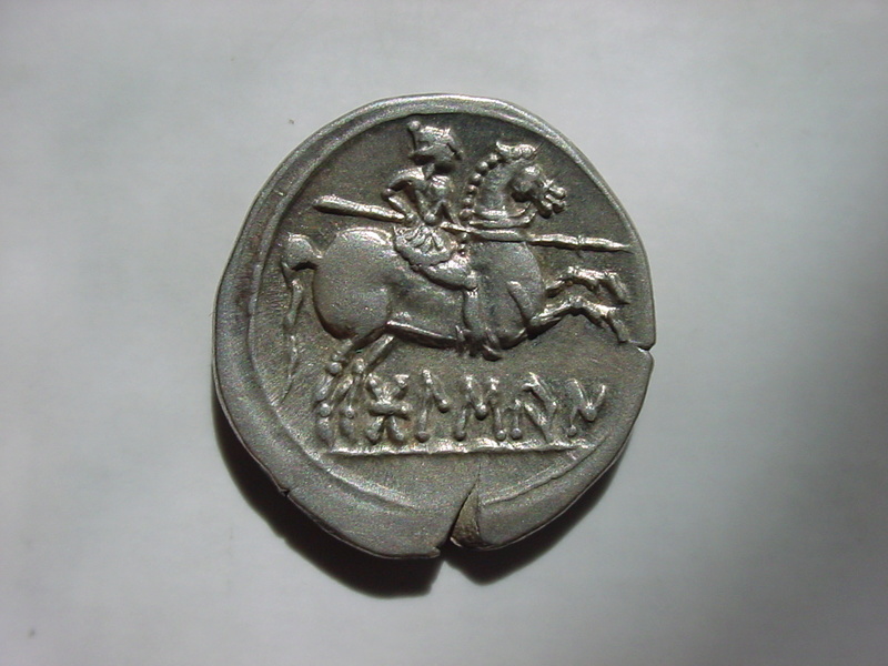 Clasificación de los denarios de Bolskan según Villaronga R78