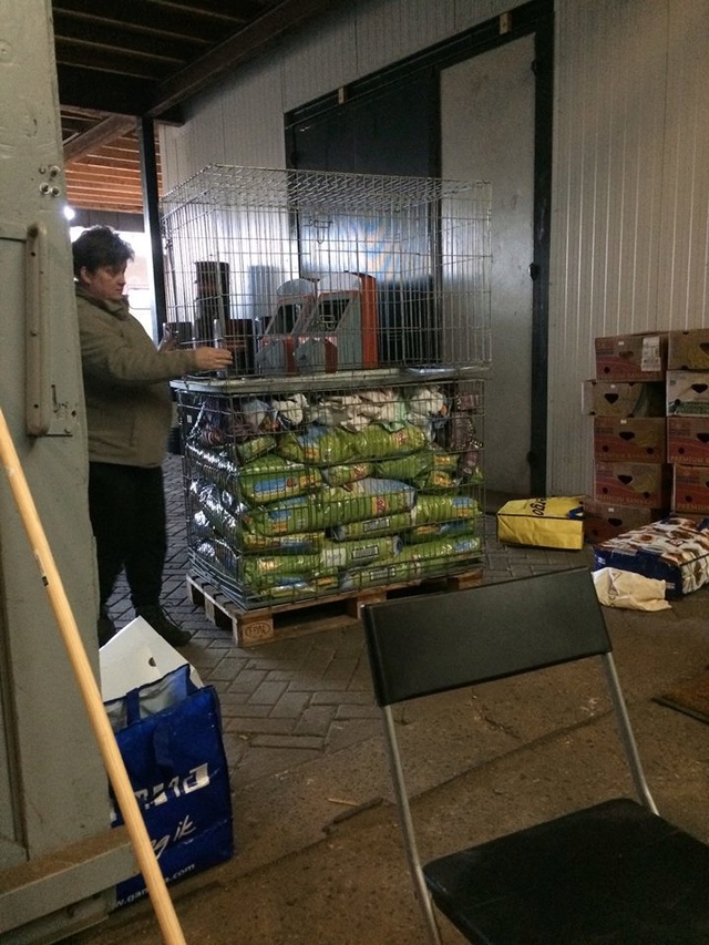 21 jan. - 4 pallets opgebouwd 1016