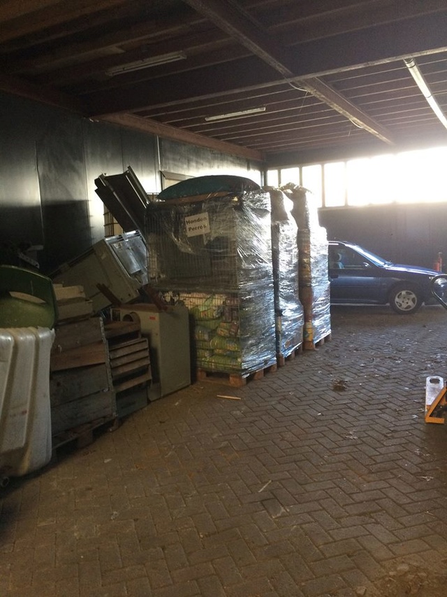 21 jan. - 4 pallets opgebouwd 2512