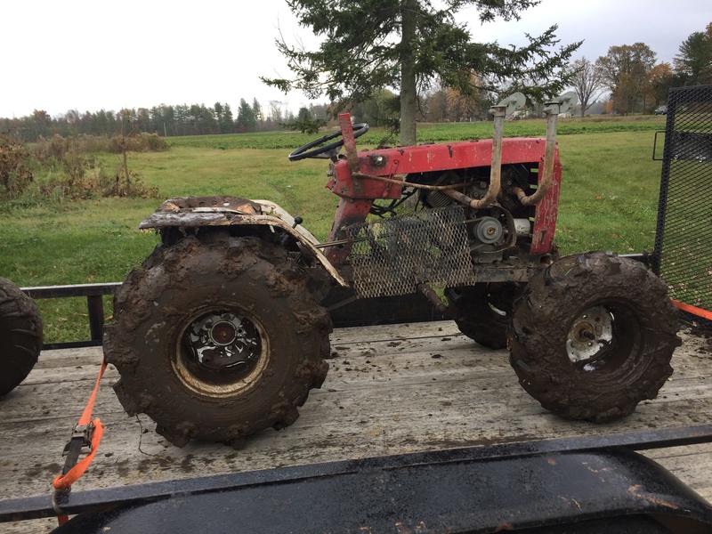 Wheel horse best sale mud mower