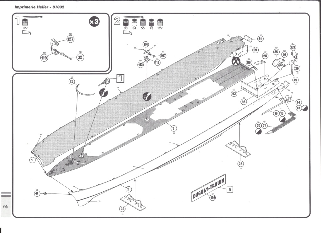 Frégate lutte anti-sous-marine ASM C 65 D609 ACONIT Réf 81032 - Page 4 Helle111