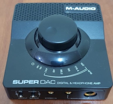 Audio-Technica ATH-M50X, & M-Audio Super DAC Headphone Amplifier 20180540