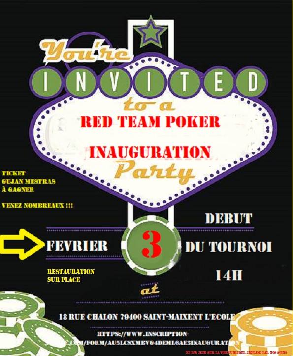 Inauguration Party RED TEAM POKER (St-Maixent) le 03-02-2018 Rtp10