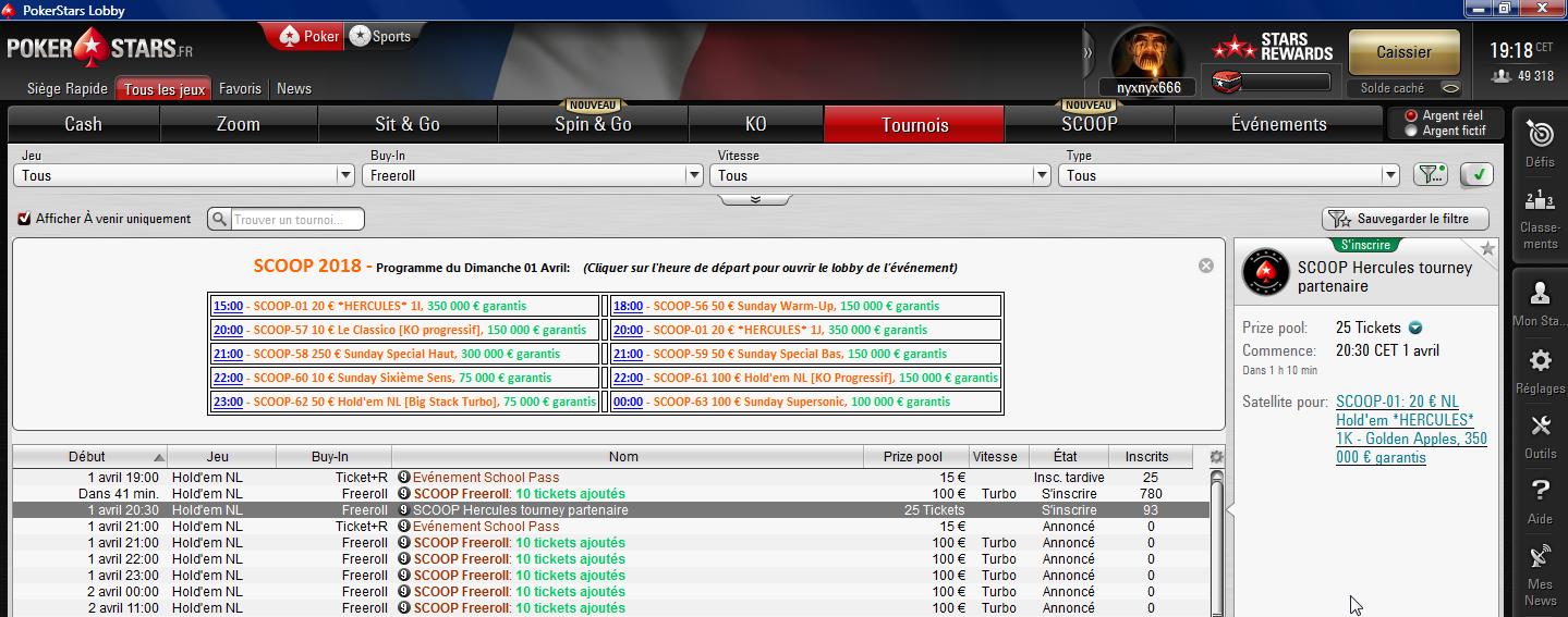 Freeroll SCOOP PS Screen17