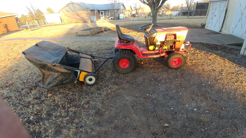 Other uses for your off-road tractor.. and the damage it took. 12211710