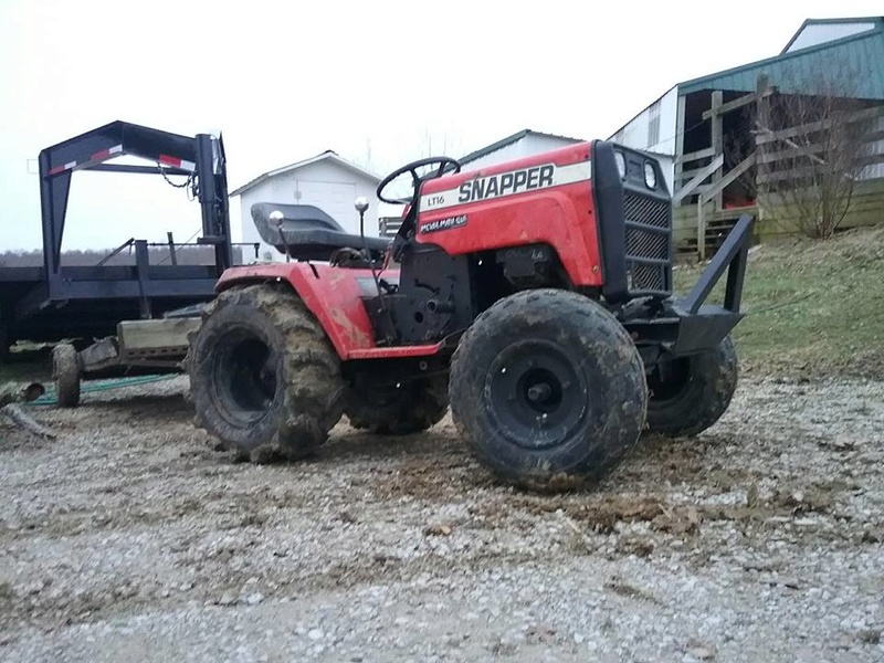 Other uses for your off-road tractor.. and the damage it took. 28378411