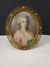Miniatures représentant Marie-Antoinette du XVIIIème siècle (généralités) Mdcwqi10