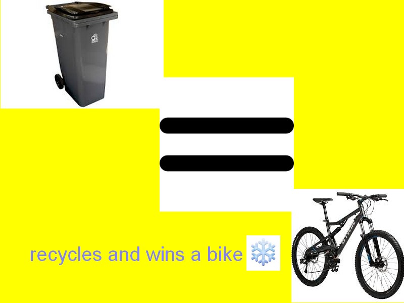 recycle an wins a bike Tache_16