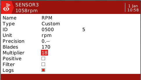 Programmation LUA d'un RPM Rpm10