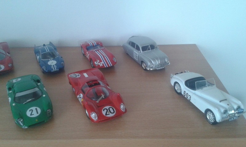 model car and racing memorabilia colletions  143-110