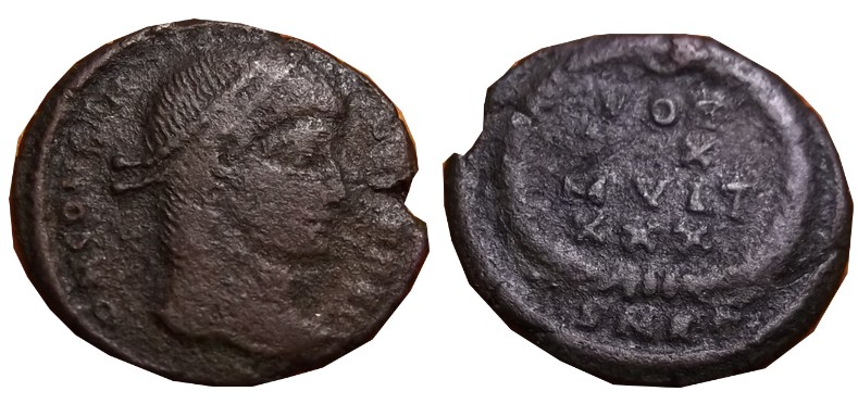 Identification romaine ( Constance II  ) El10