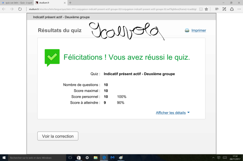 Quiz : à quel groupe appartient un verbe latin ? - Page 8 Captur31