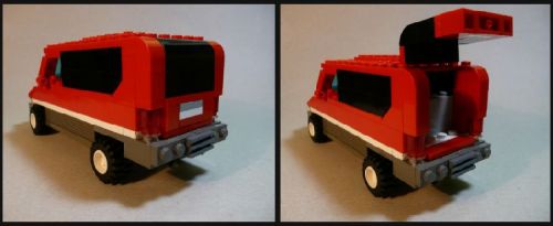 Dodge Caravan S3 en Lego 12749111