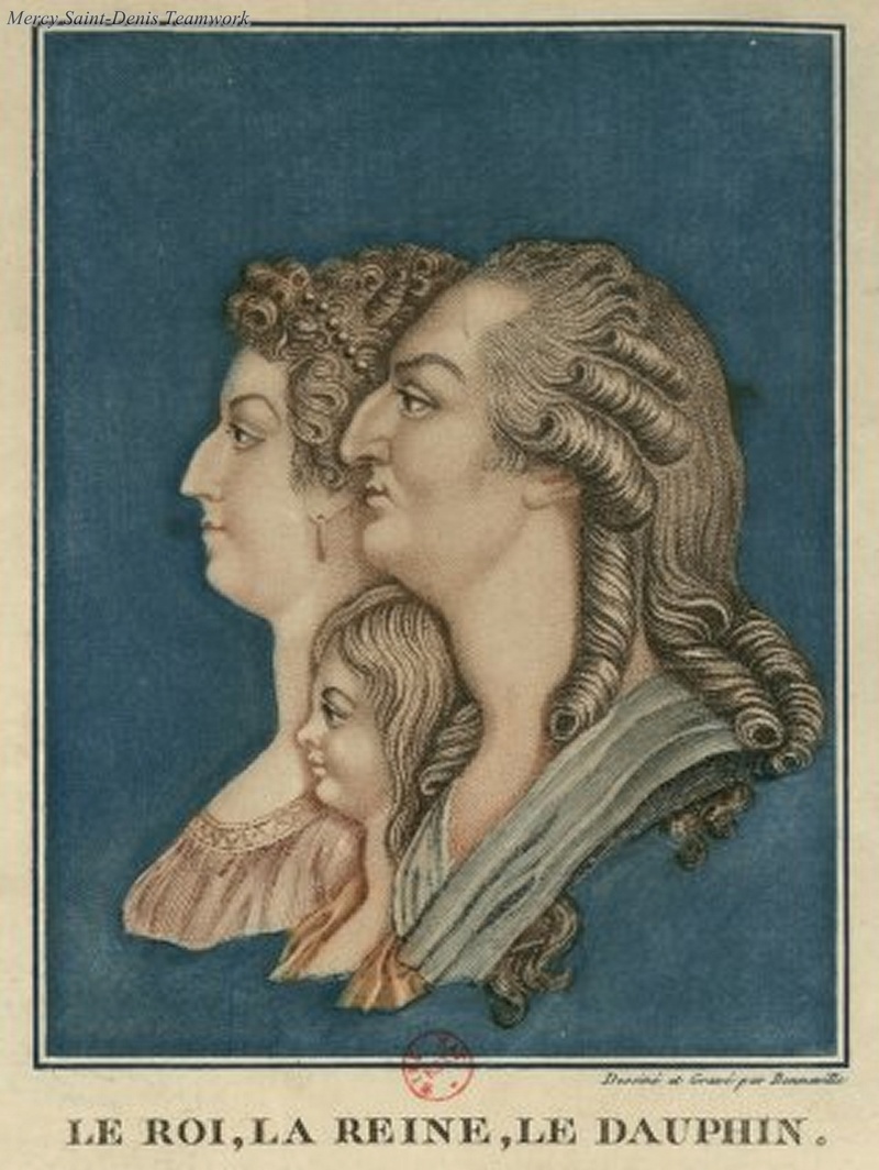 Gravures représentant Louis XVI et Marie-Antoinette 65e18f10