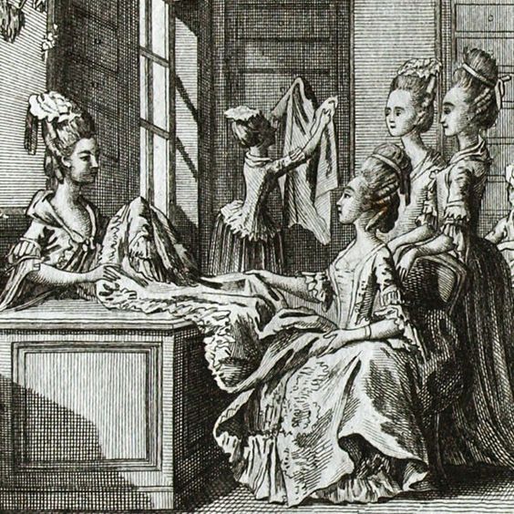 Conférence : Mlle Alexandre, marchande de modes à Paris au XVIIIe siècle. 68830210