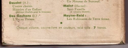 La date des jaquettes de la Bibliothèque verte 1931-1958 1935_v10