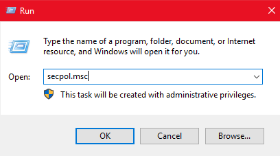 The hidden "Super Administrator" account under Windows 10. Screen11