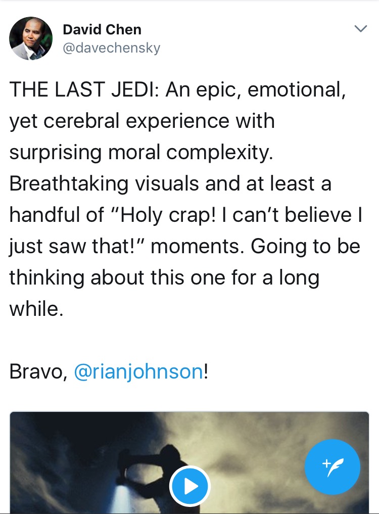Discussion: TLJ Movie Spoilers/Rumors - Page 22 Img_0126