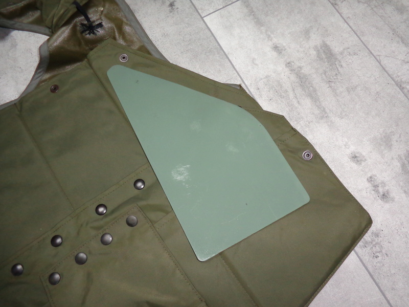 Steel plated body armor, Zunblindage, ABL 1975 marked Dsc04114