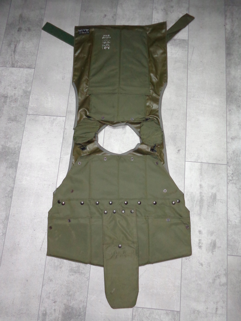 Steel plated body armor, Zunblindage, ABL 1975 marked Dsc04115