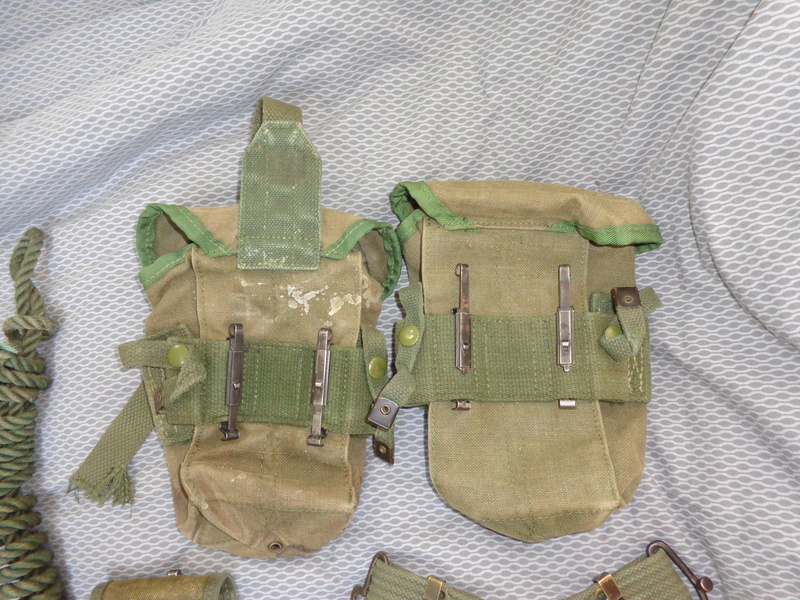 Australian M56 type webbing and Vietnam related uniform stuff Dsc04721