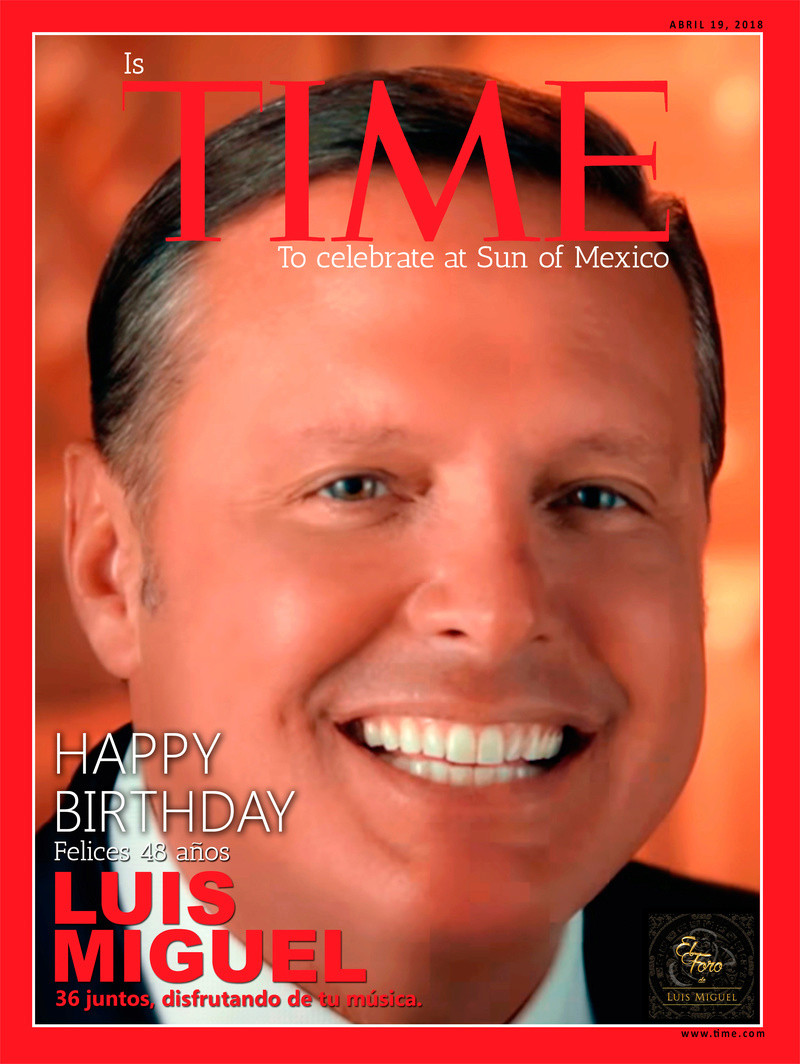 Muy Feliz cumpleaños!! Luis Miguel Revist10