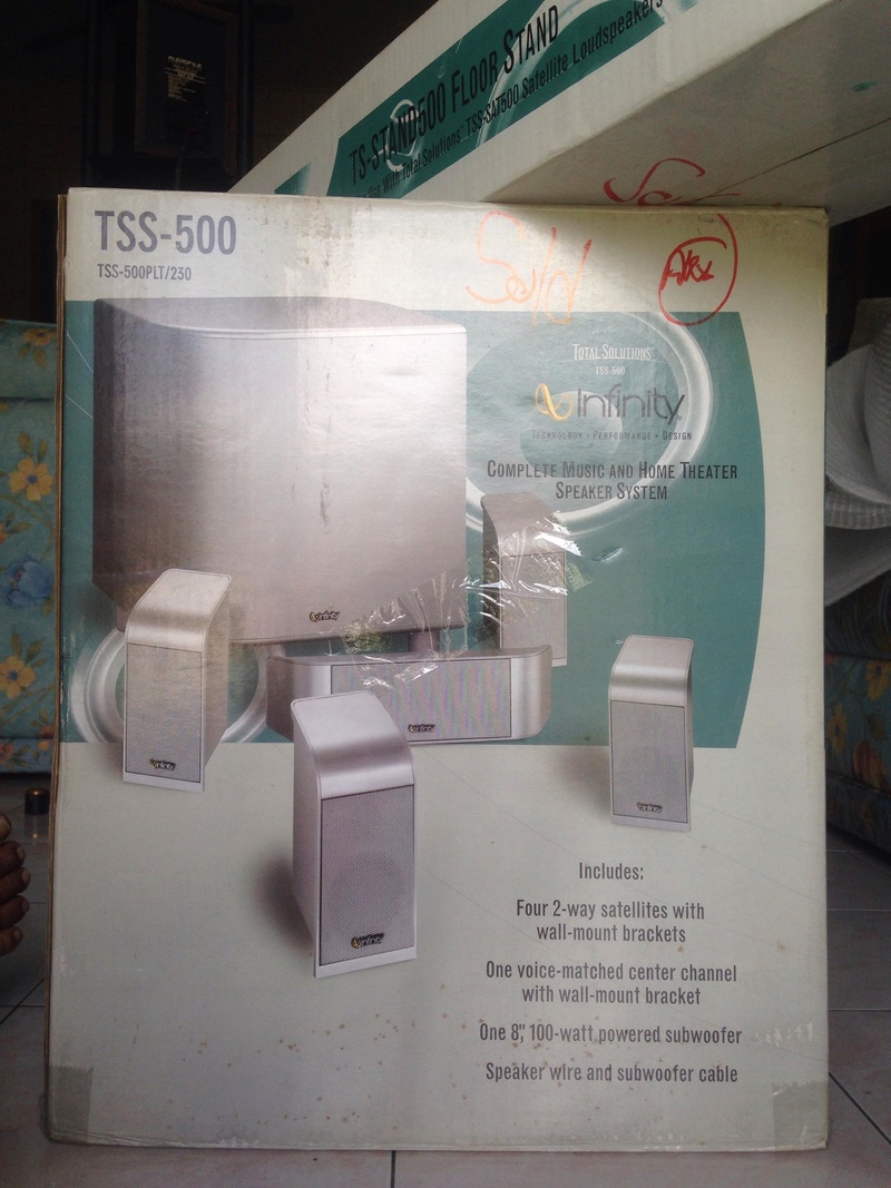 Infinity TSS-500 5.1 channel spk system.(SOLD) If_110