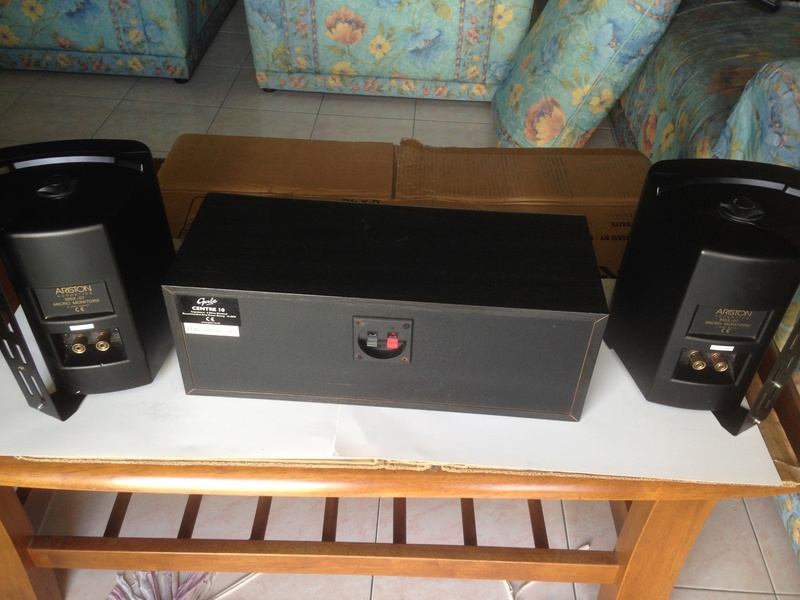 (SOLD)ARISTON ACOUSTICS MSX- 07 surround N GALE 10 center Img_3729