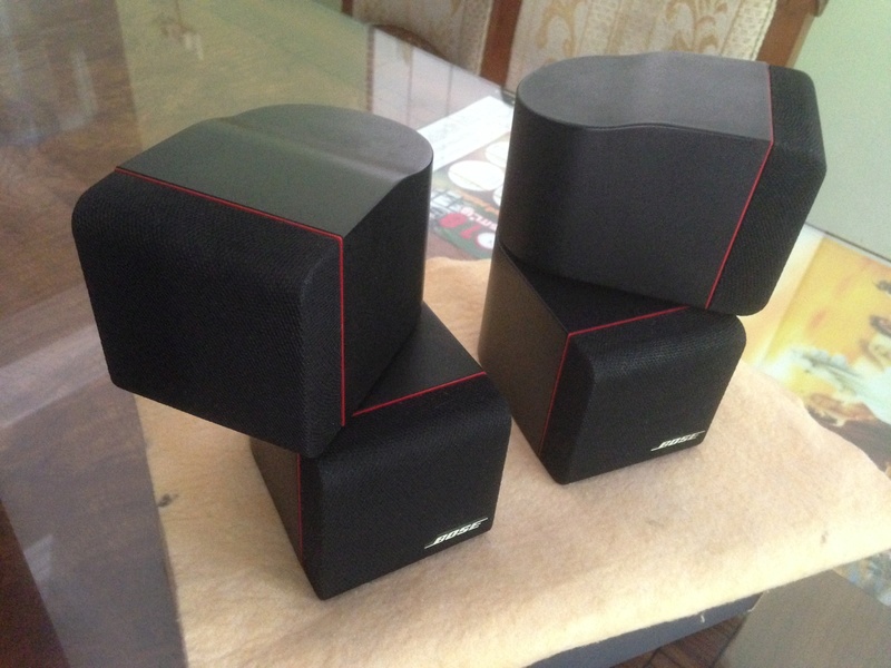 Bose Am5 Series II sub-woofer + 4 Bose Redline Single Cube Img_5526