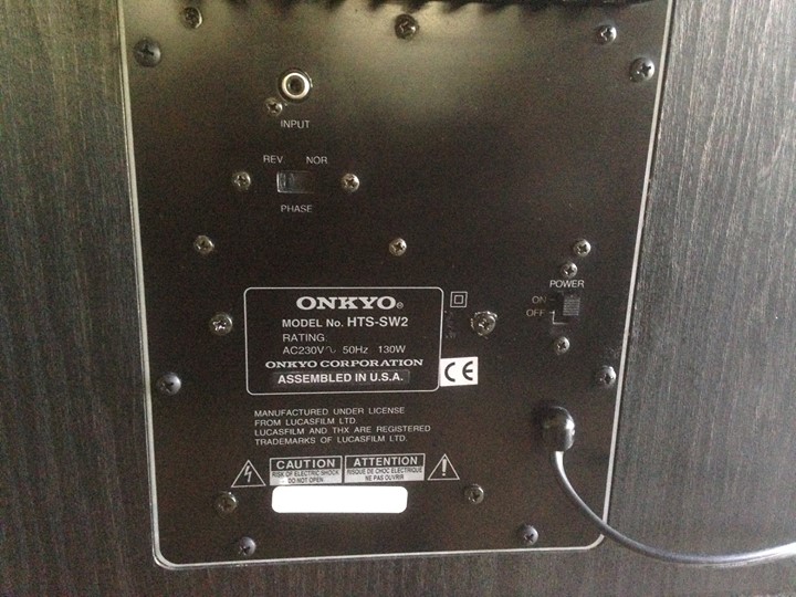 Onkyo thx subwoofer 2025