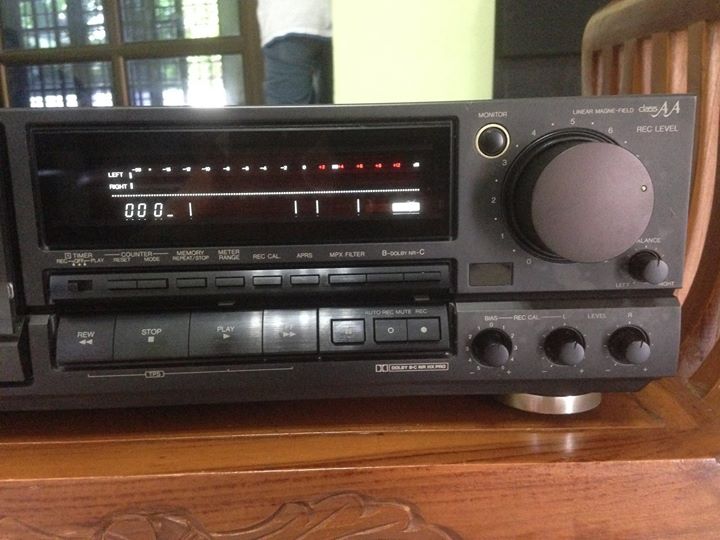 (SOLD)Technics 3 HEAD stereo cassette deck RS-BX 828 (POWER DOOR) Tc111