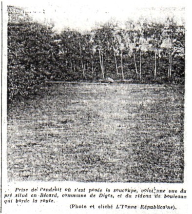 Diges (Yonne) - 24 septembre 1954… à la poursuite de l’hélicoptère fantôme !! Yonner10