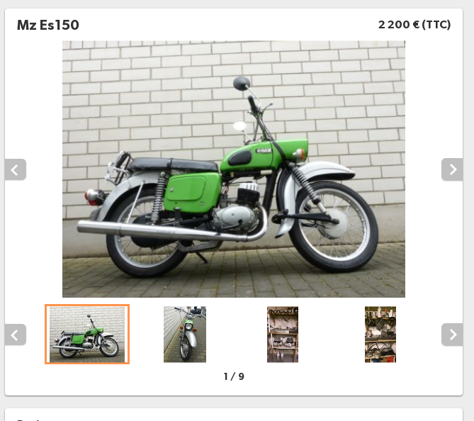 Vive la moto verte ! Es25010