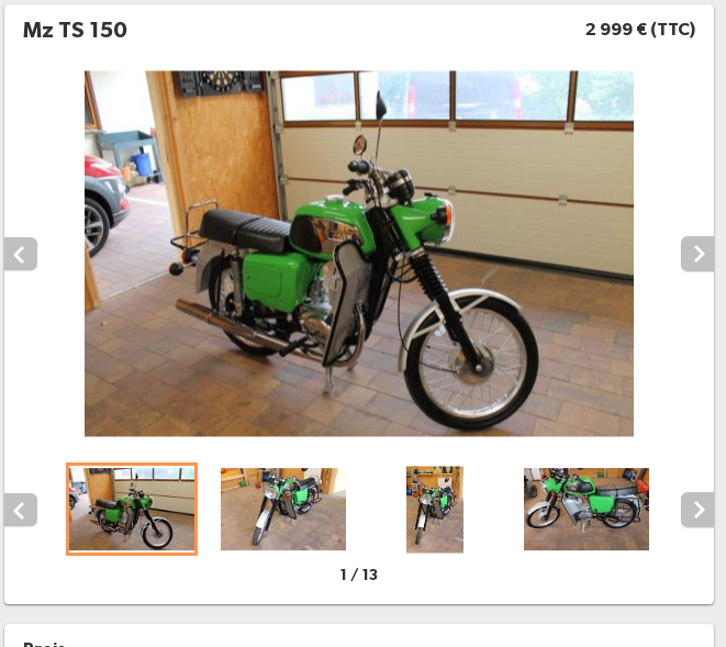 Vive la moto verte ! Ts25010