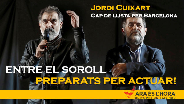 ARA ÉS L'HORA | Campanya electoral 2018 Cartel22