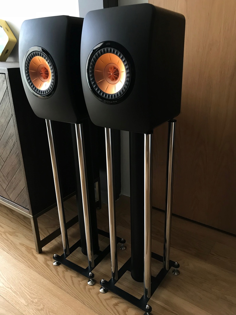 KEF LS50 Bookshelf Speaker Img_0410