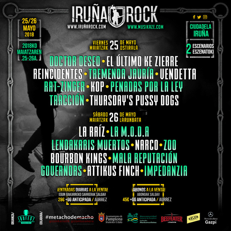 Iruña Rock (Mayo 2019) - Página 8 Cartel18