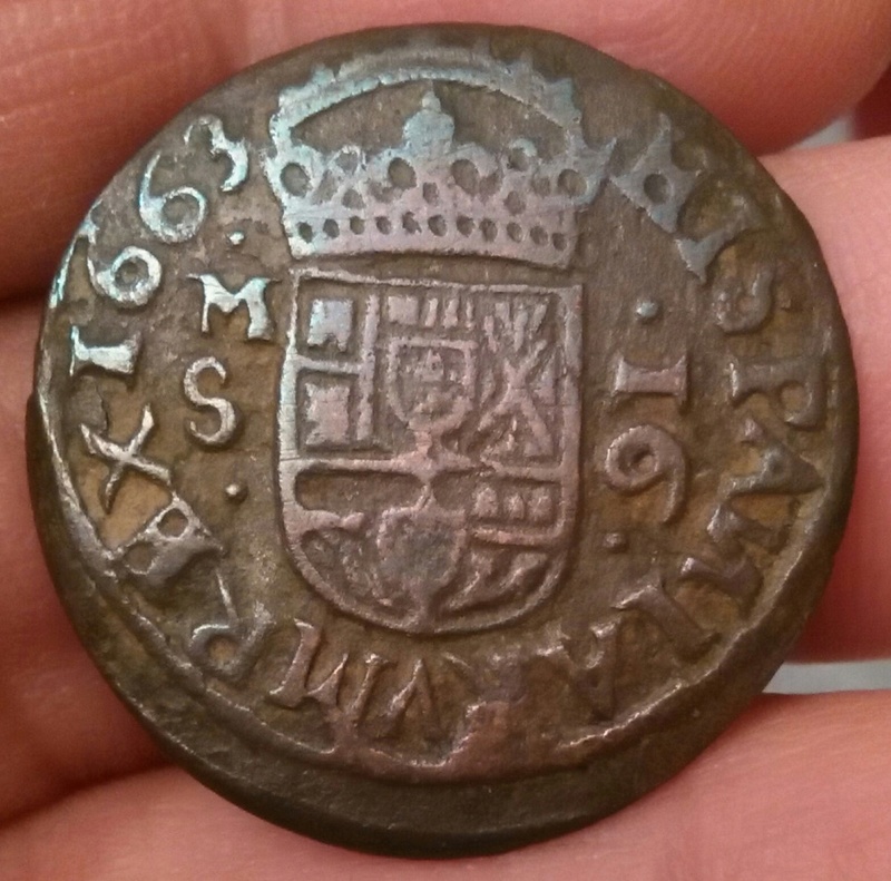 16 maravedís de Felipe IV. 1663. Madrid. No catalogada Img_2026