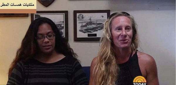 بالفيديو و الصور : إنقاذ أمريكيتين تاهتا 5 شهور في المحيط الهادي 245
