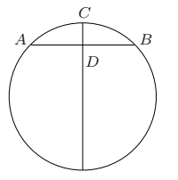 calcule o diâmetro do círculo Aw16